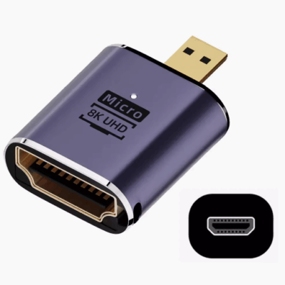 Bộ chuyển đổi MICRO HDMI đực sang HDMI cái